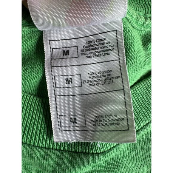 Vintage Green Day Kiss I’m Punk Irish Celtic Shirt Size M 2002 Y2K Rock Band Tee - Picture 3 of 10